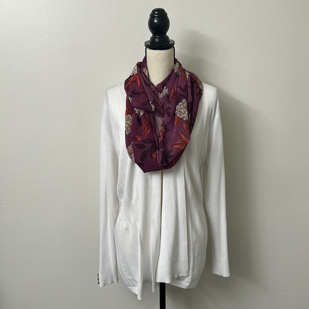 Verve ami White Cardigan - Xl